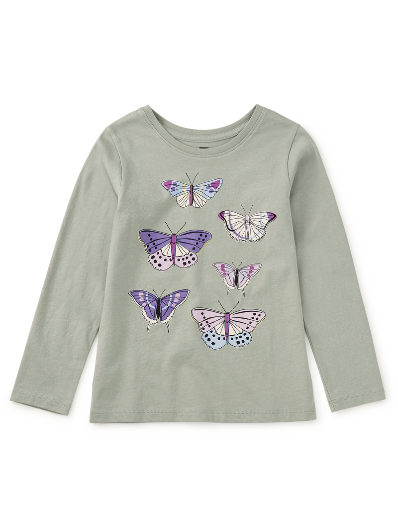 Butterfly Study Graphic Tee in Mica - View 1