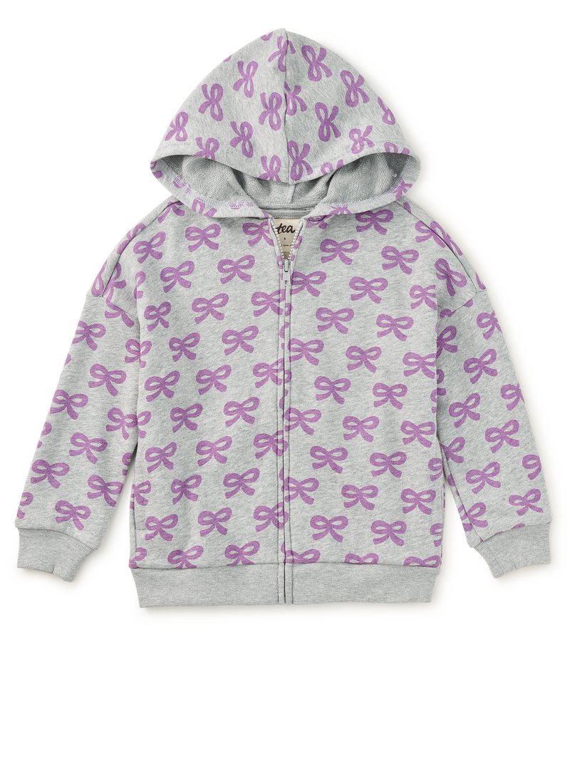 Easy Fit Hoodie in Petite Bows - View 1