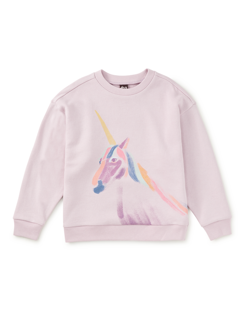 Painted Unicorn Popover in Urchin Purple - View 1