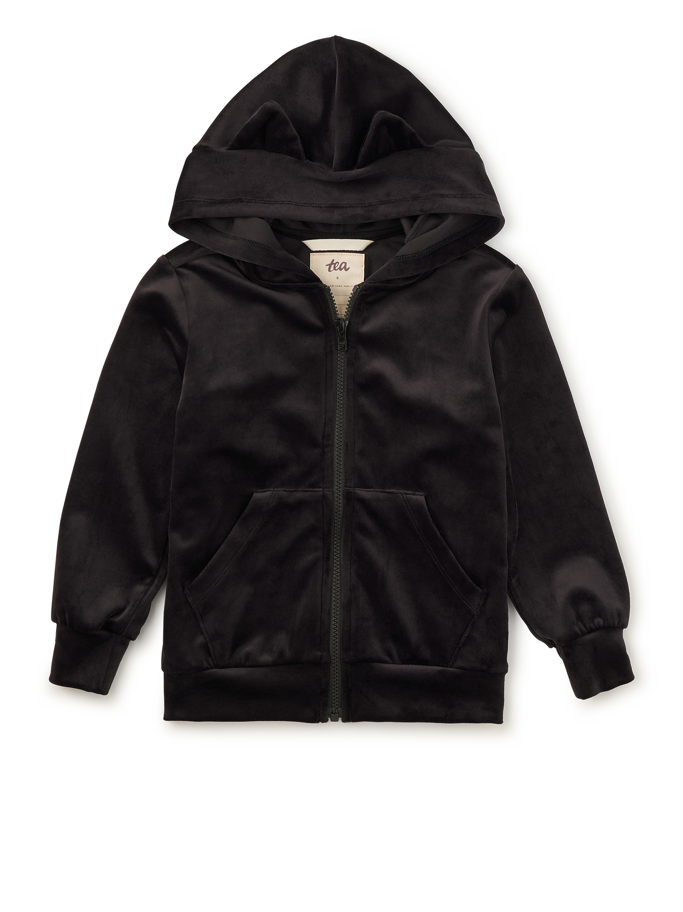 Cat Ears Velour Hoodie