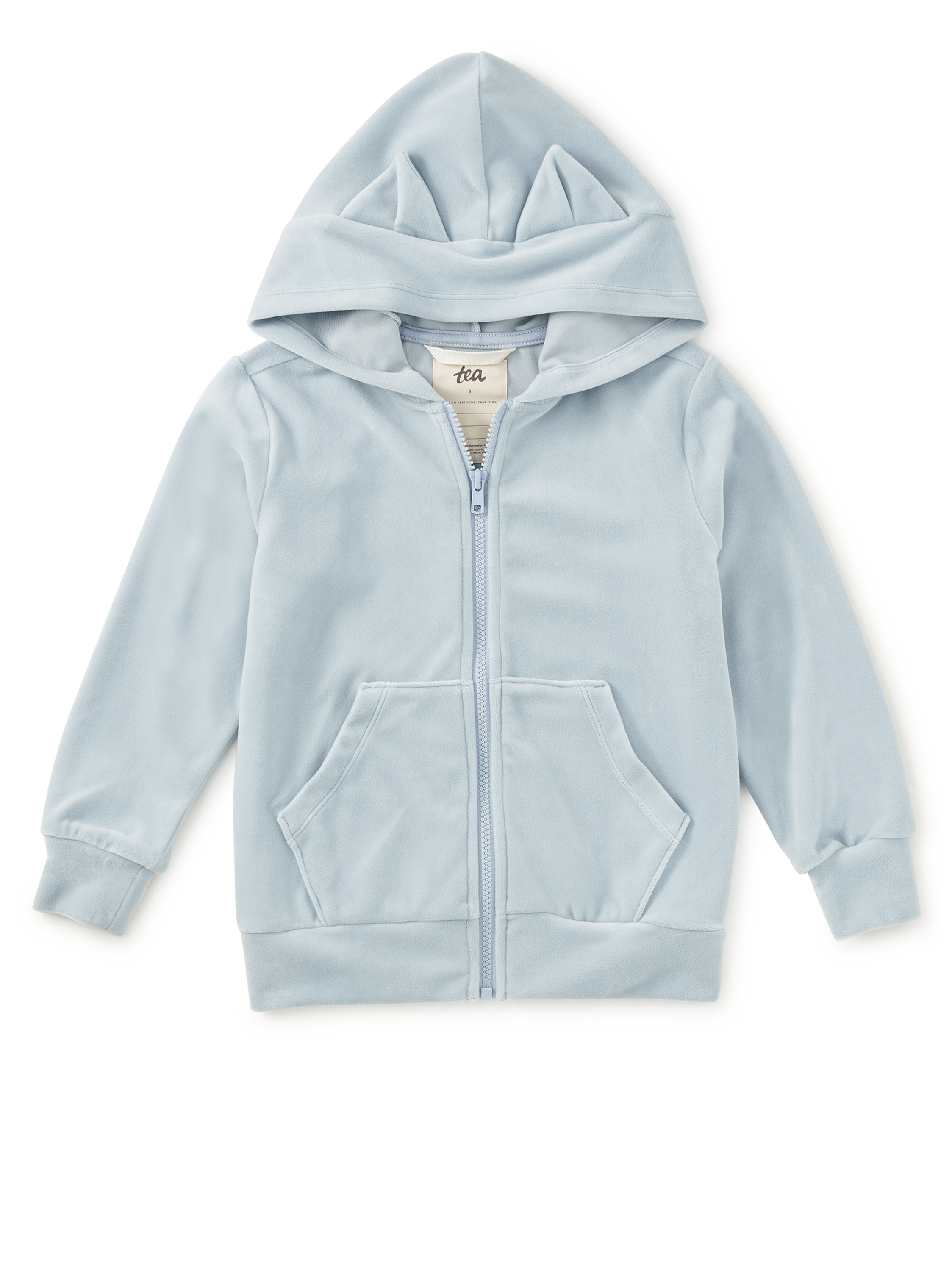Cat Ears Velour Hoodie