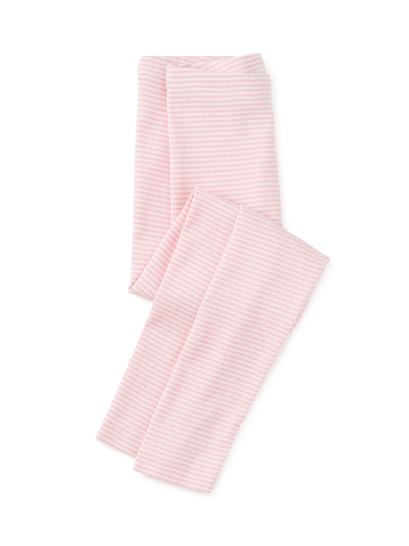 Striped Leggings in Pink Lady - View 1
