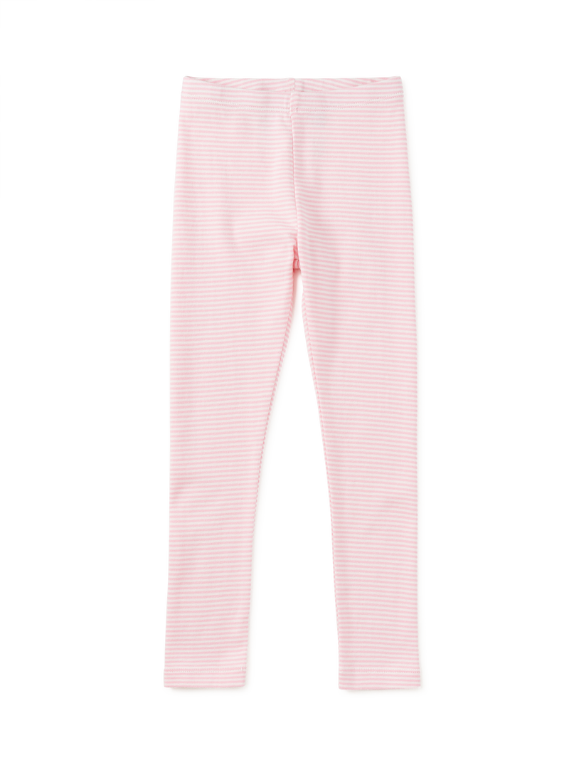Striped Leggings in Pink Lady - View 2