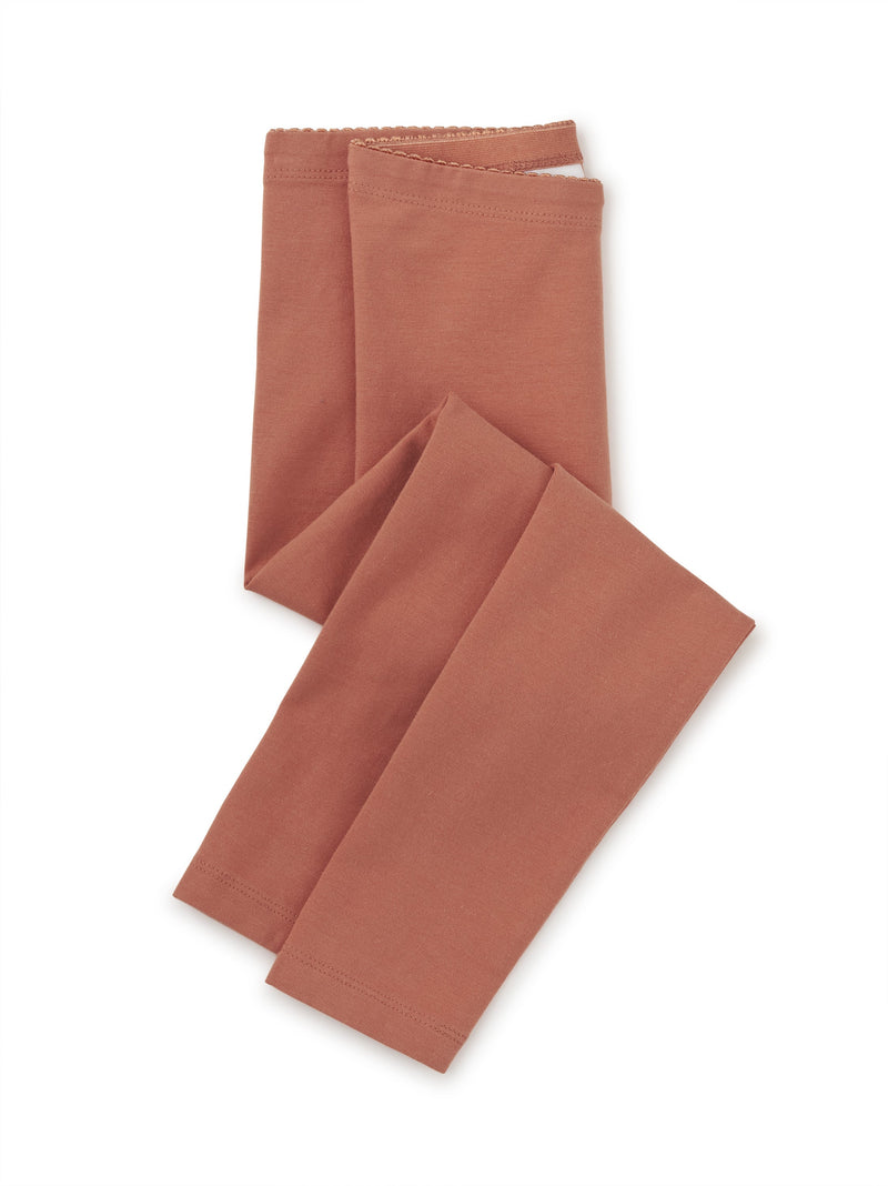 Solid Leggings in Raw Sienna - View 1