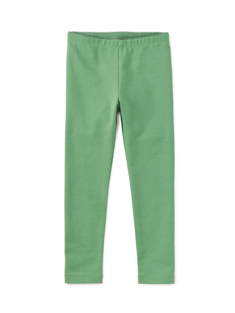 Solid Leggings in English Ivy - View 2
