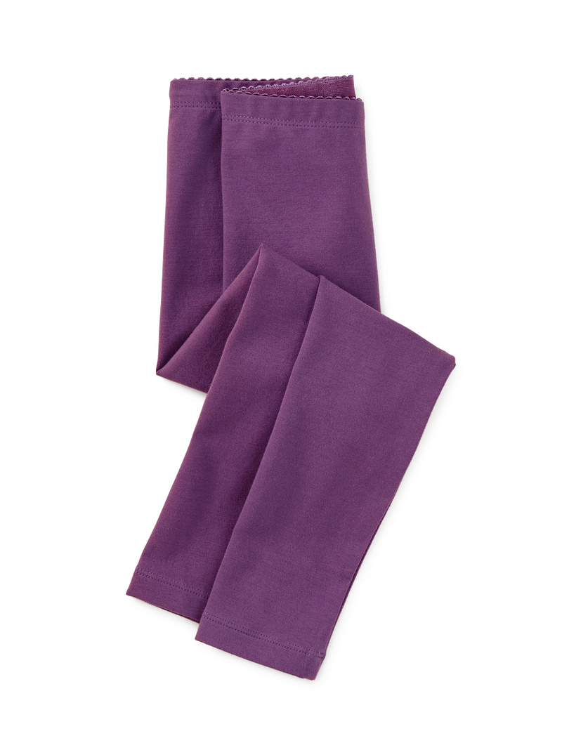 Solid Leggings in Meadow Violet - View 1