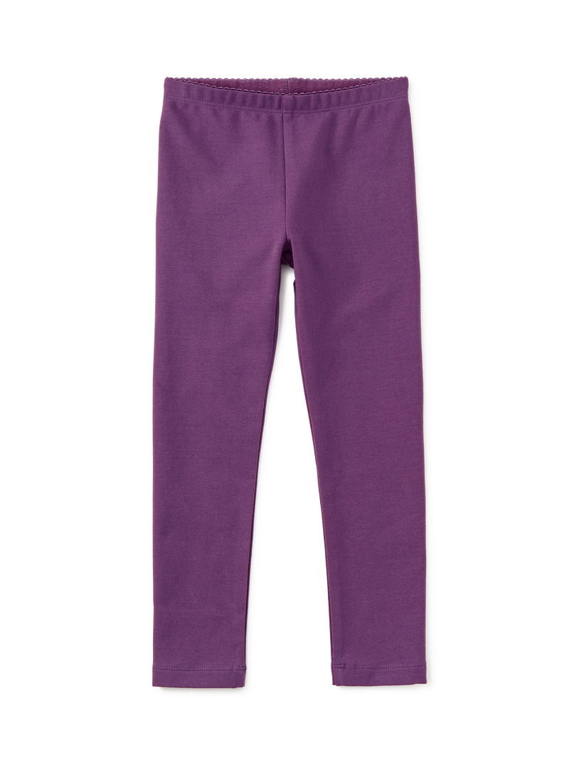 Solid Leggings in Meadow Violet - View 2
