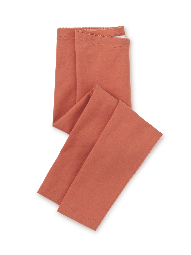 Solid Leggings in Raw Sienna - View 1