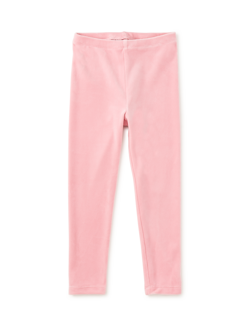 Velour Leggings in Honeysuckle Rose - View 2