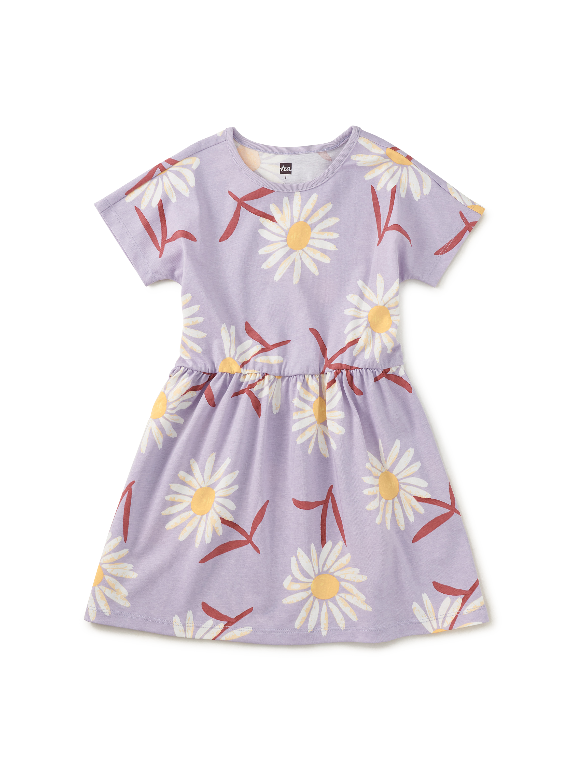 Short Sleeve Twirl Dress