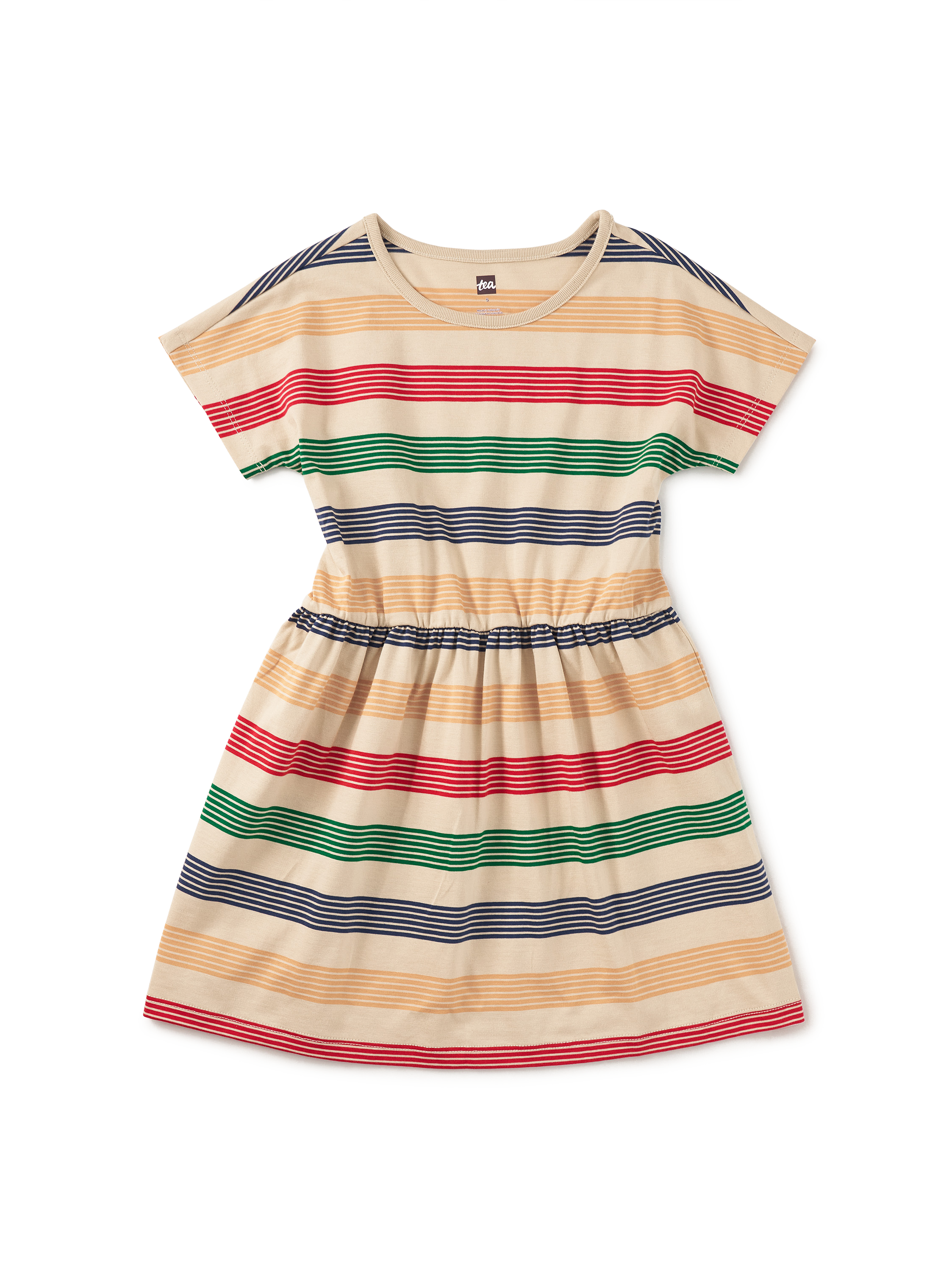 Short Sleeve Twirl Dress