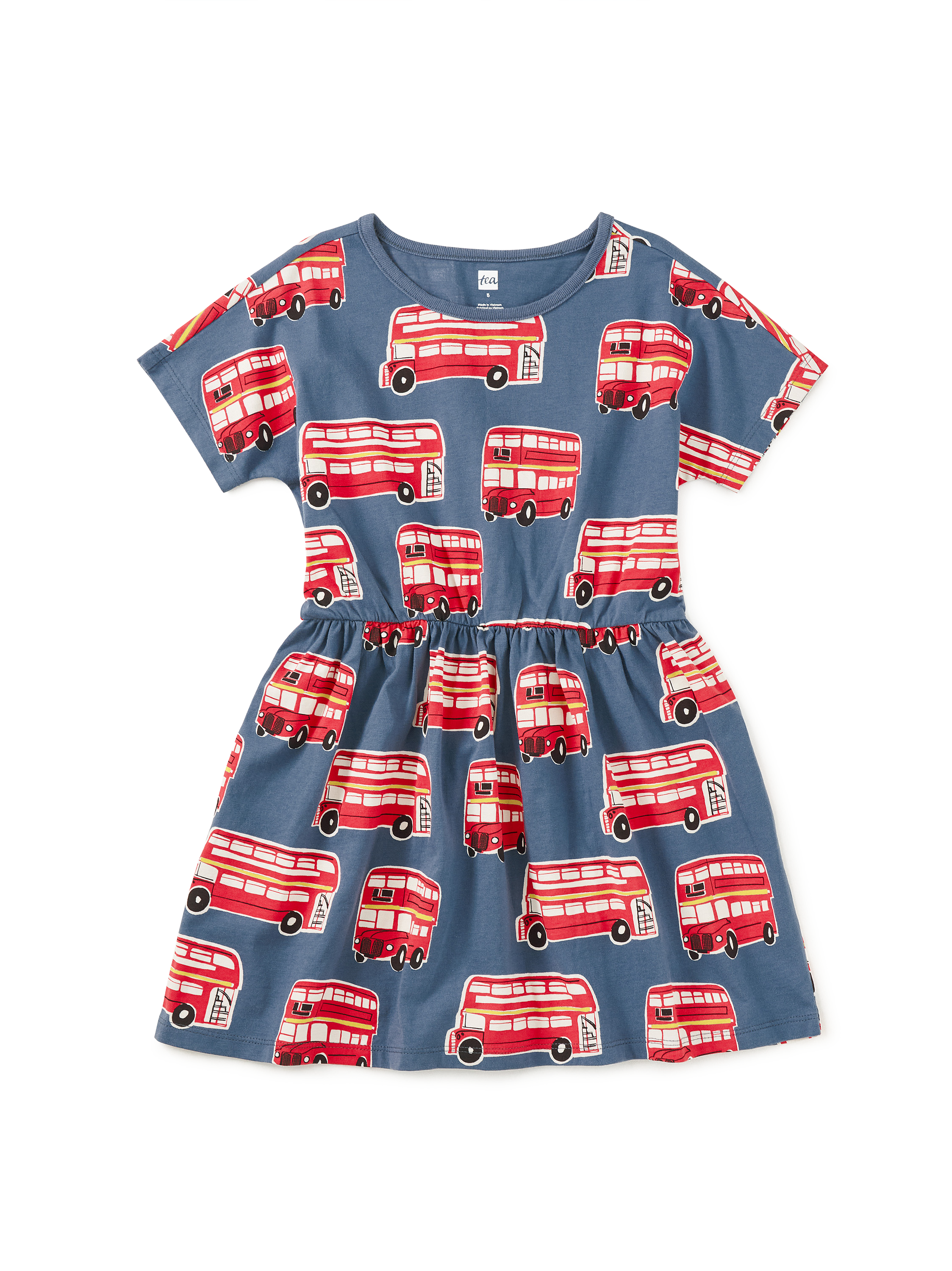 Short Sleeve Twirl Dress