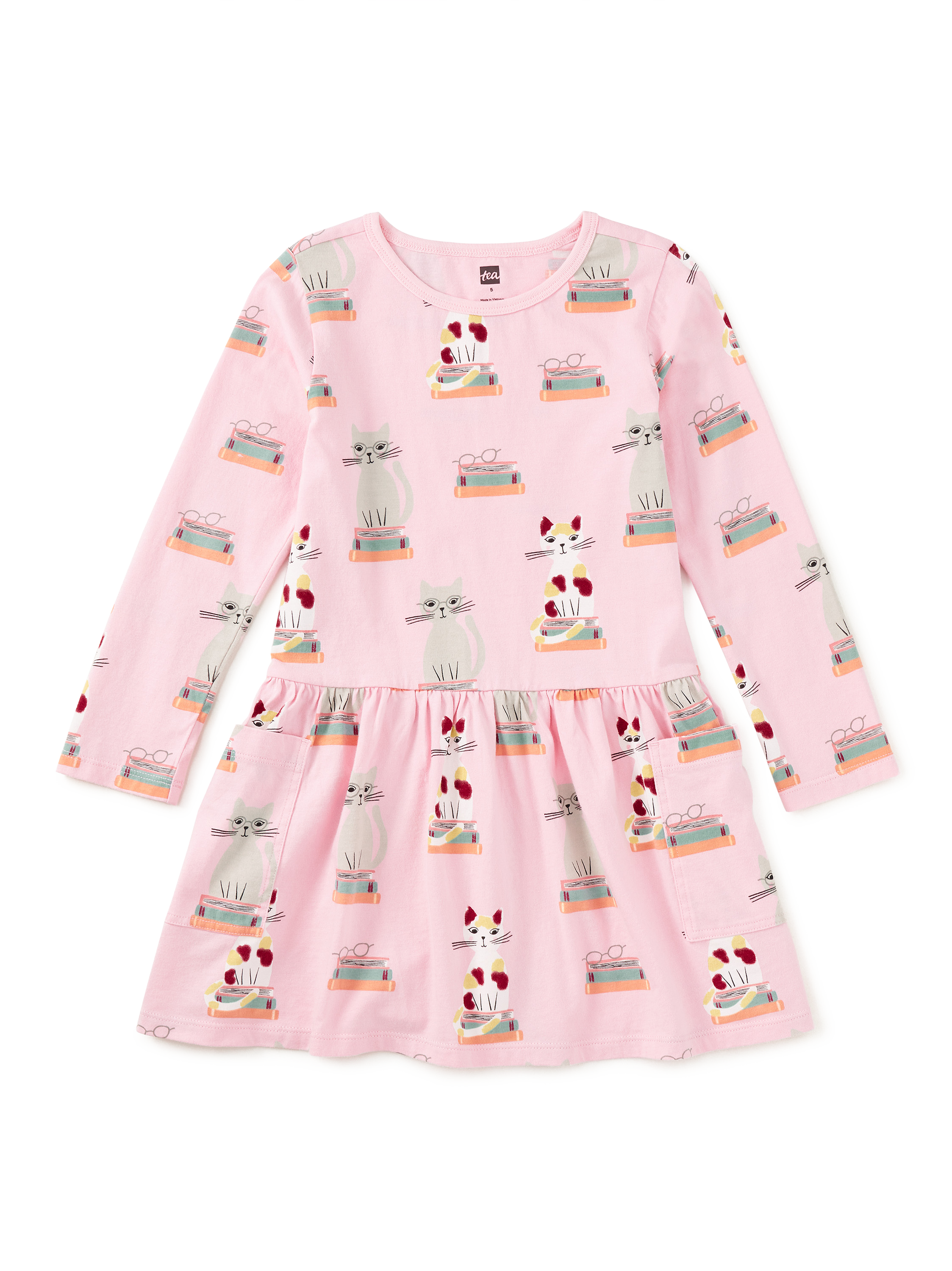 Long Sleeve Pocket Dress