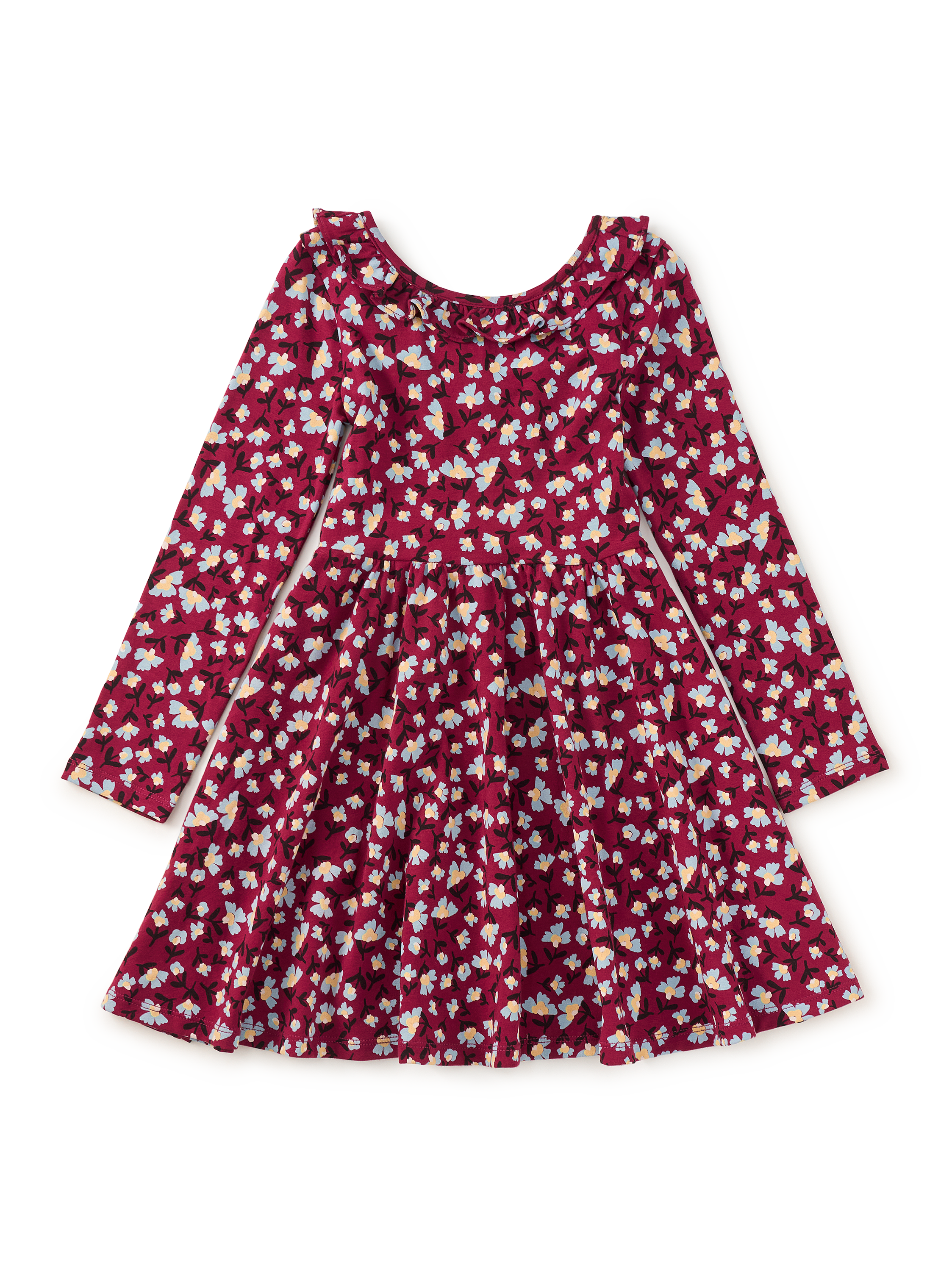 Ruffle Collar Ballet Dress