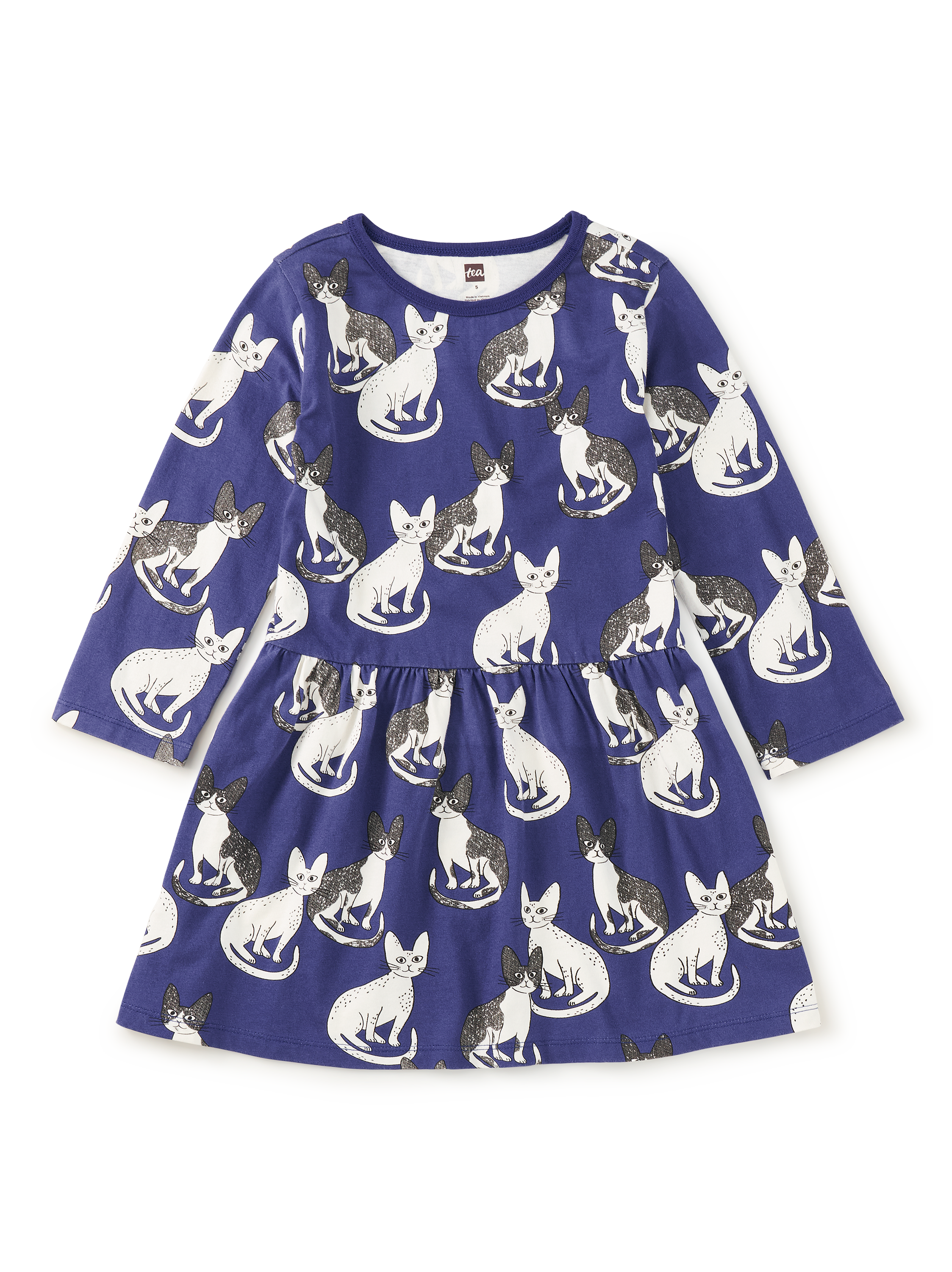 Long Sleeve Skirted Dress