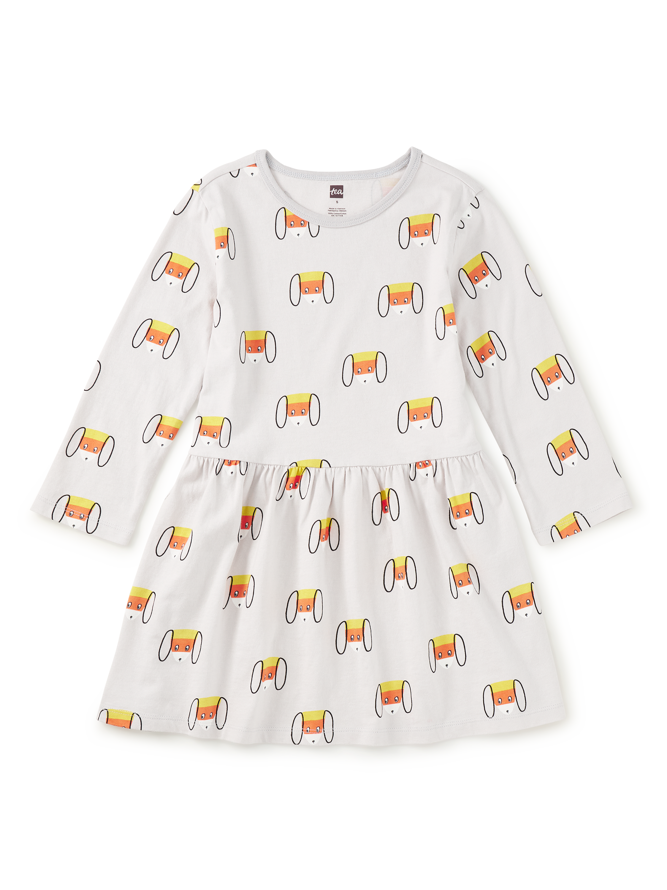Long Sleeve Skirted Dress