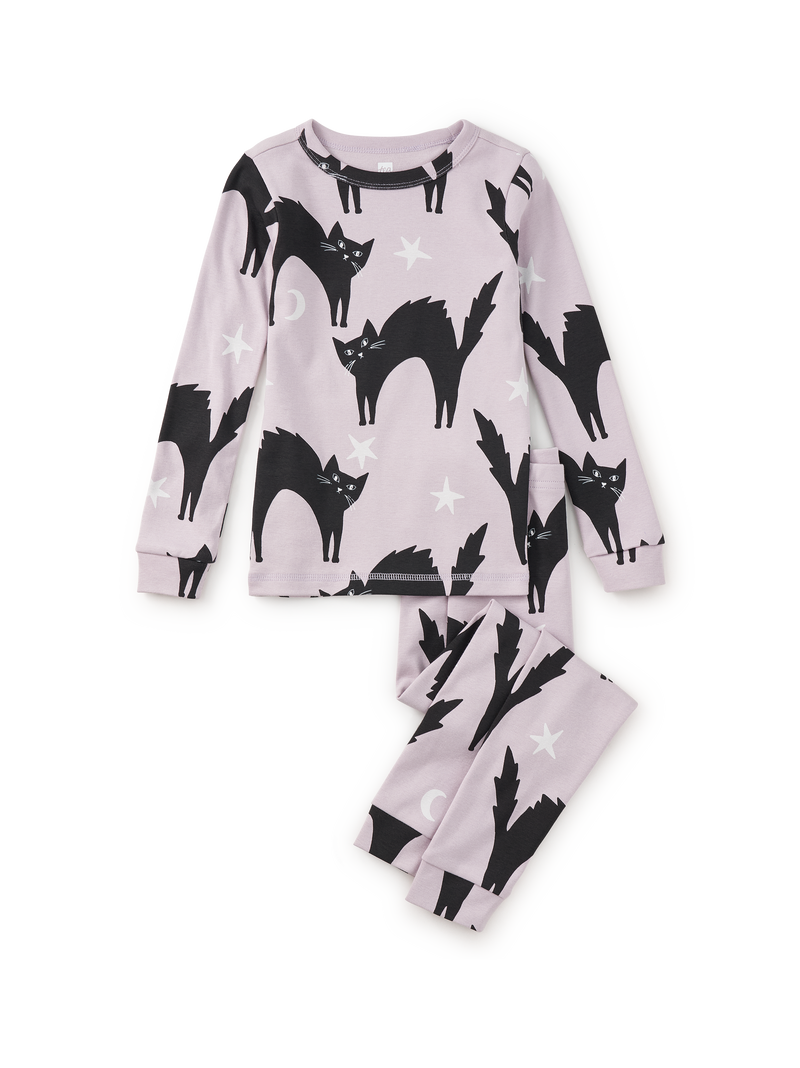 Goodnight Pajama Set in Scaredy Cats - View 1