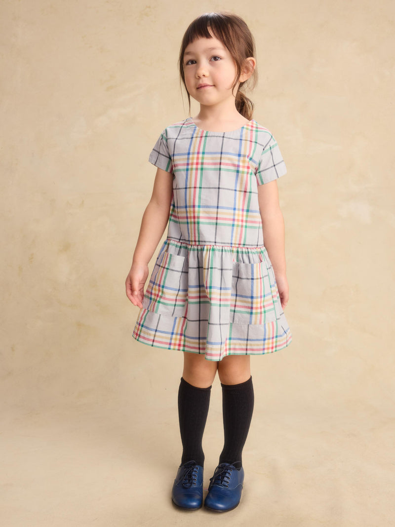 Pocketful of Fun Dress in Piccadilly Plaid - View 2