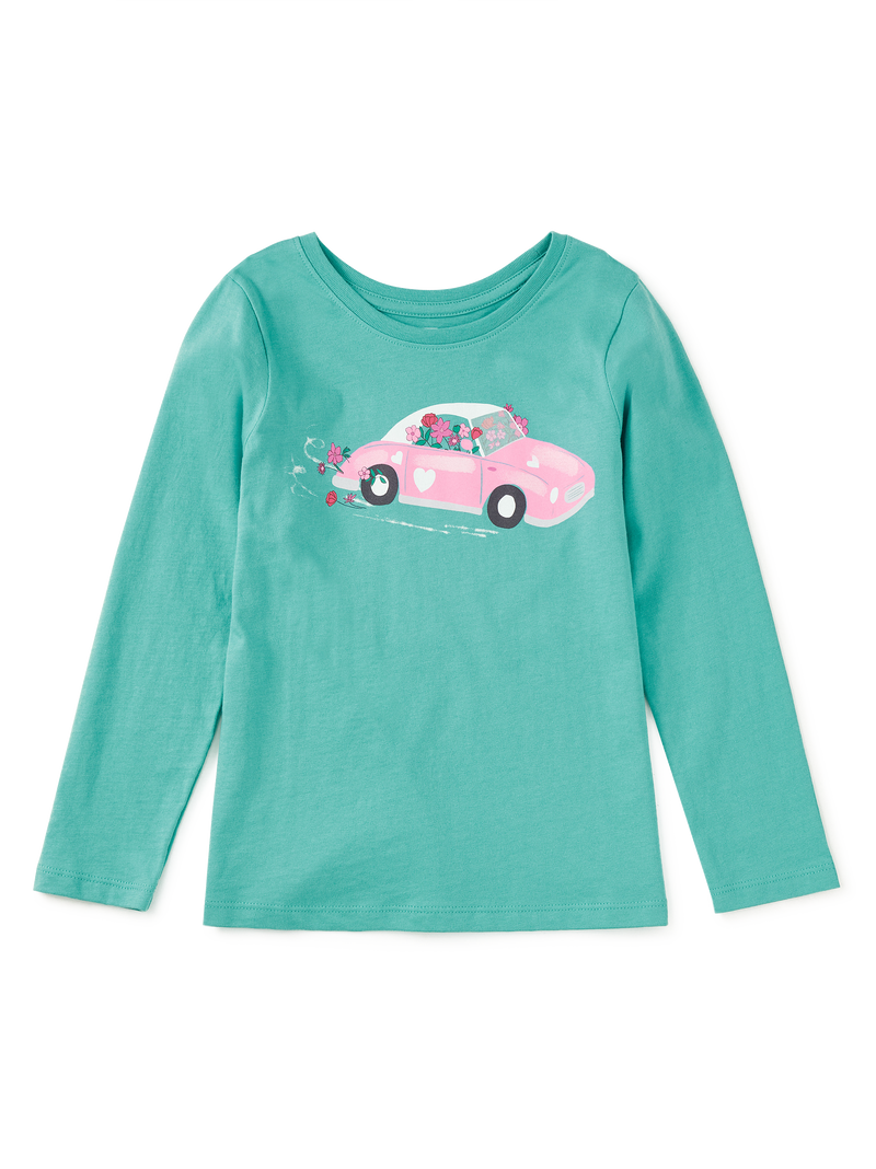 Car &amp; Flowers 2-Piece Set in 3-6M - View 2