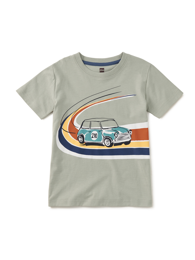 Mini Racer Graphic Tee in Mica - View 1