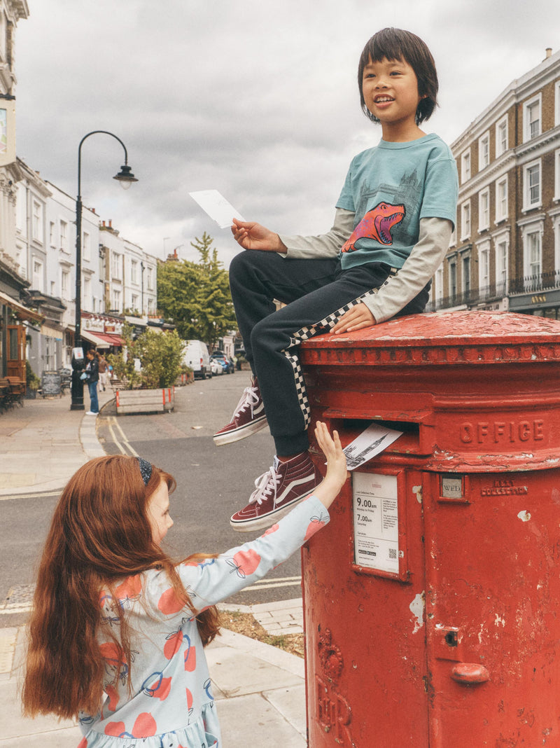 Tower Bridge T. Rex Layered Tee in Marsh - View 2