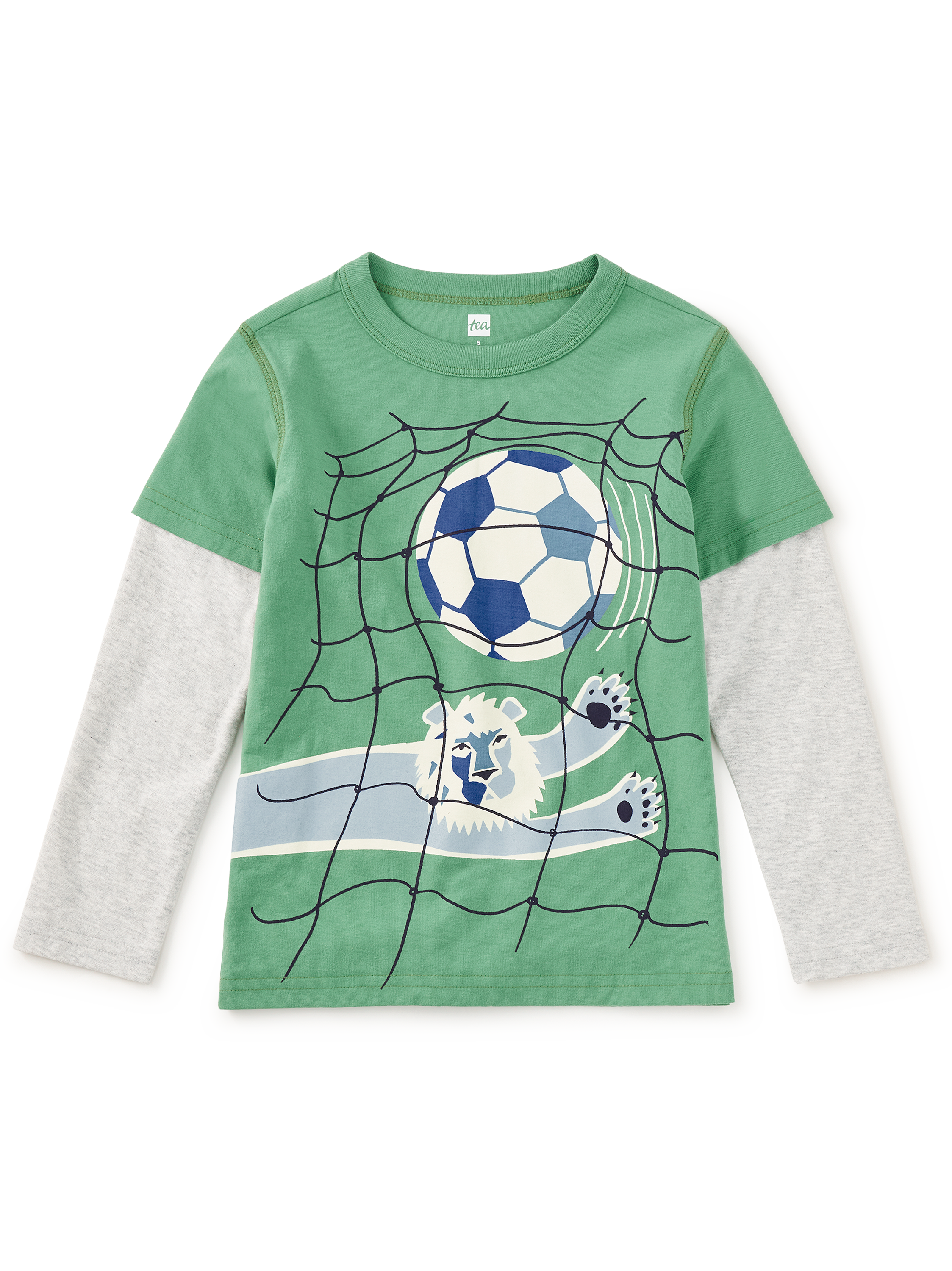 Goalkeeper Lion Layered Tee