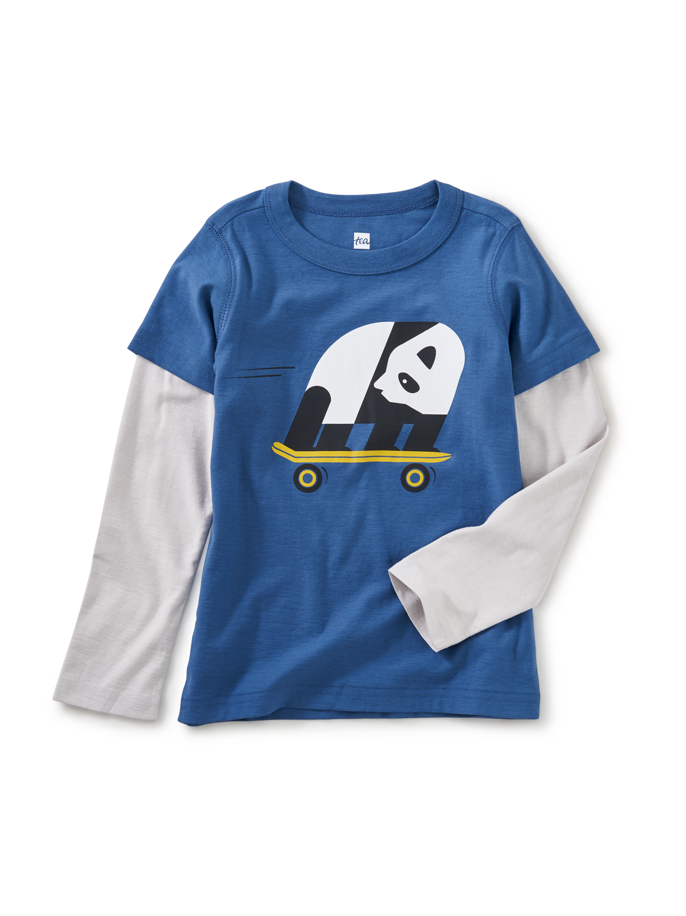 Skater Panda Layered Tee