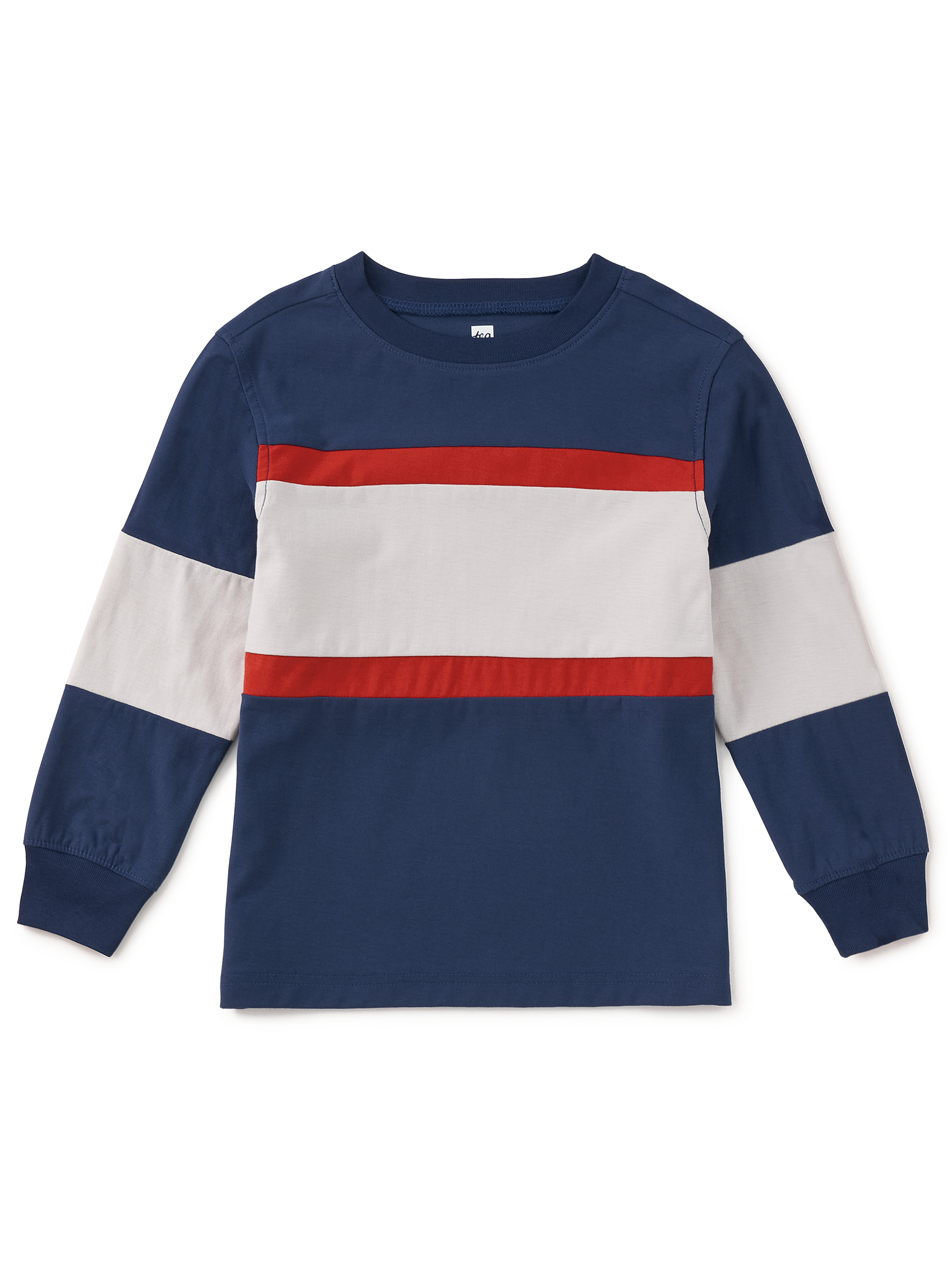 Colorblock Rugby Top