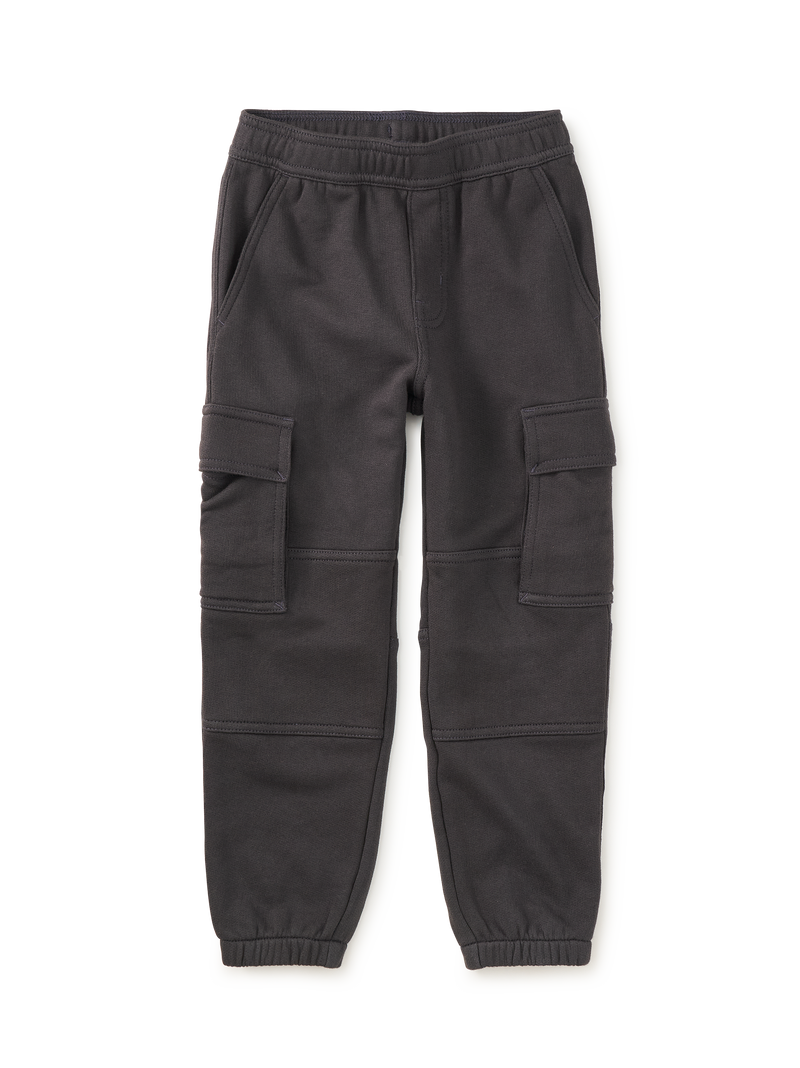 Cargo Pocket Joggers in Pepper - View 1