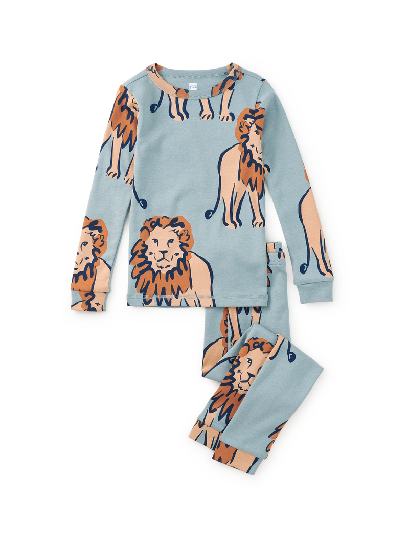 Goodnight Pajama Set in Lionheart Lullaby - View 1