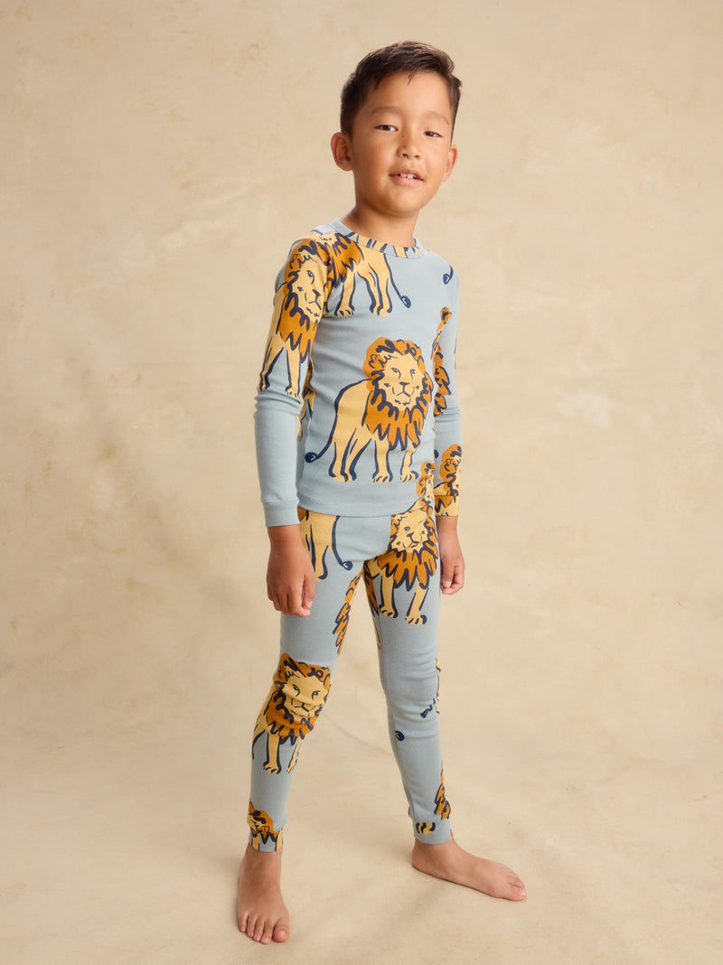 Goodnight Pajama Set in Lionheart Lullaby - View 2