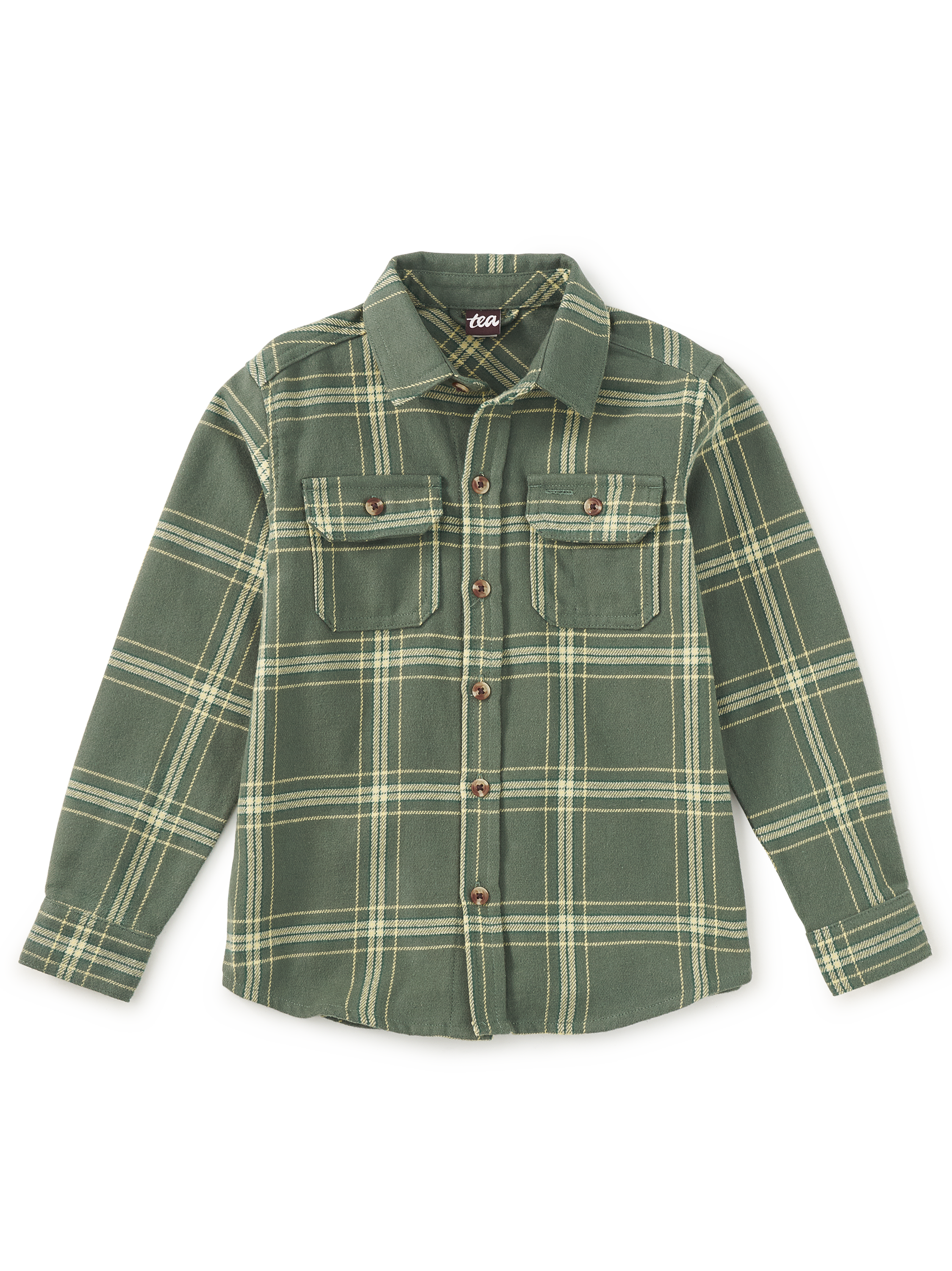 Flannel Button Up Shirt