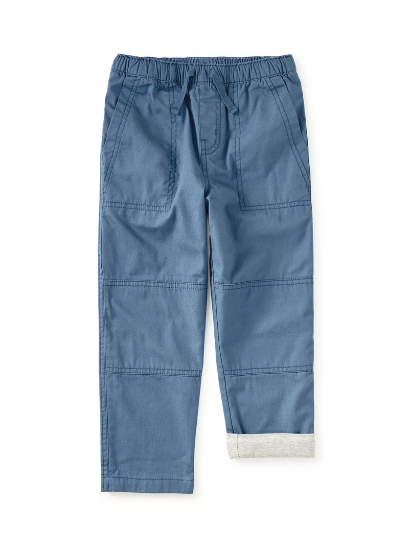 Cozy Does It Lined Pants in Coronet Blue - View 1