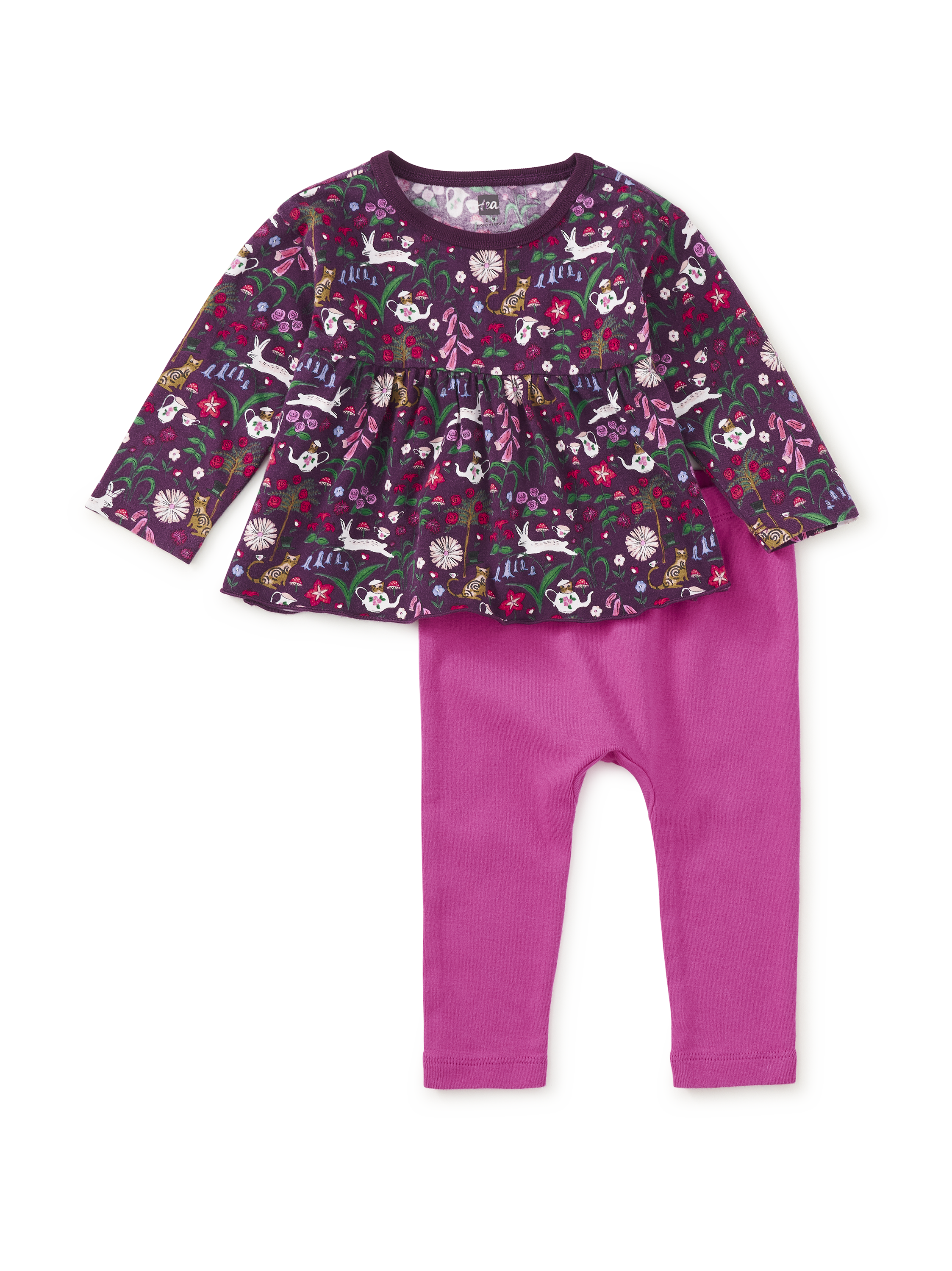 Peplum Two Piece Baby Set