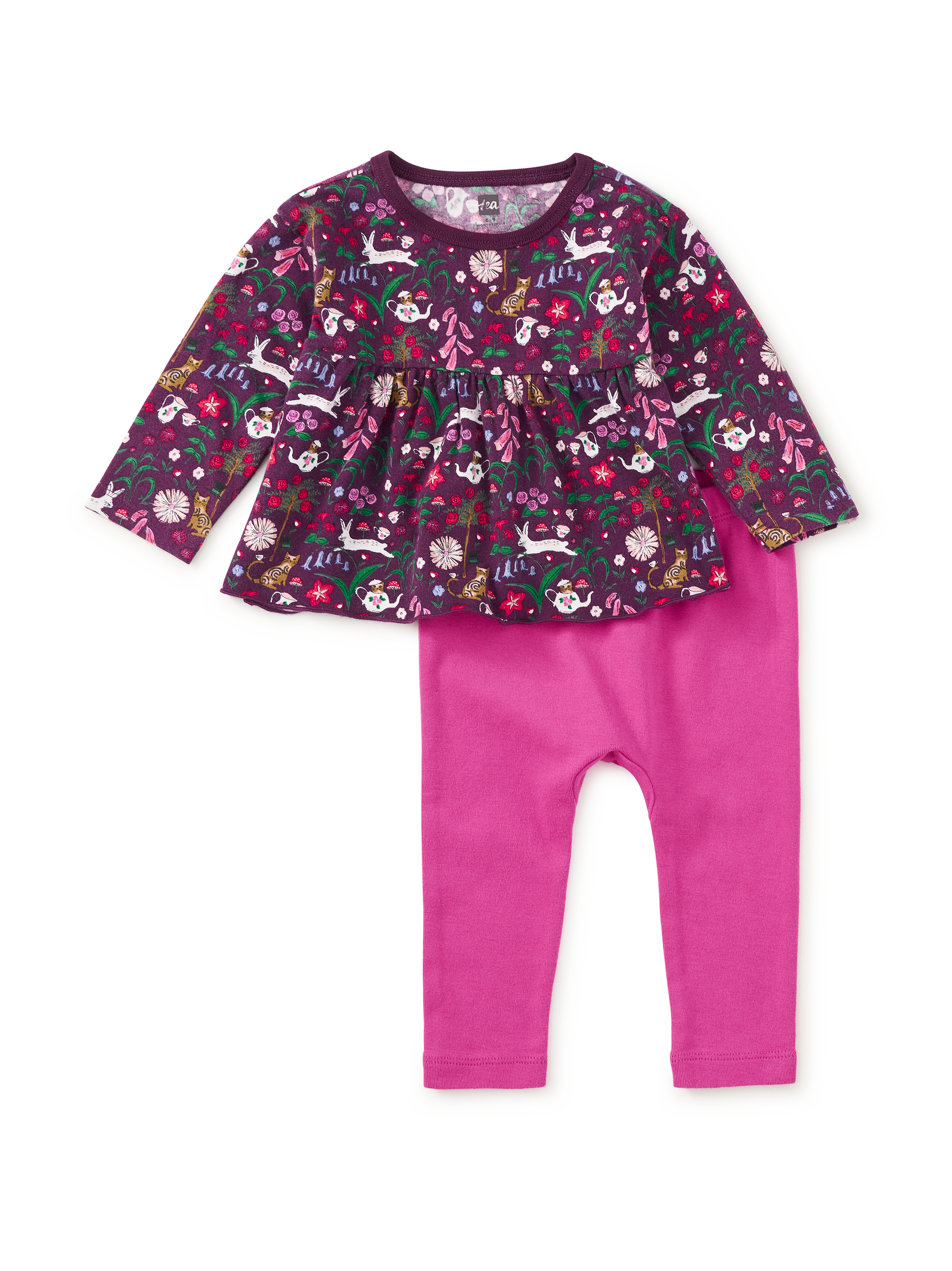 Peplum Two Piece Baby Set