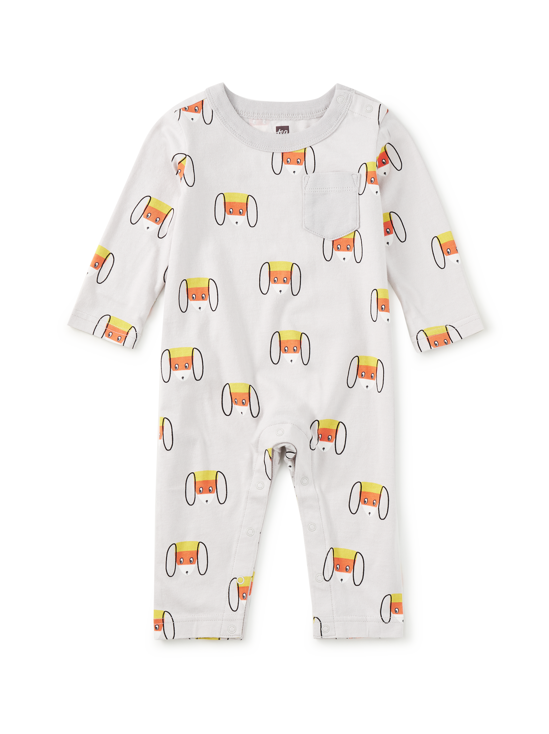 Long Sleeve Pocket Baby Romper