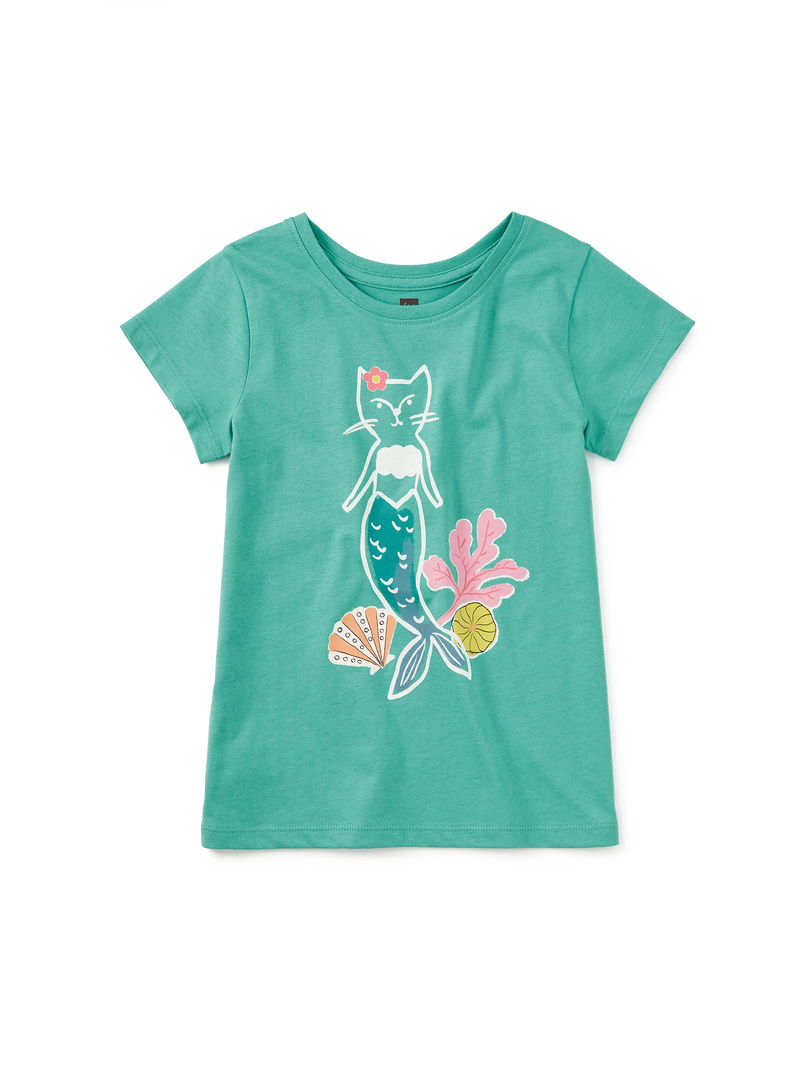 Merkitty Graphic Tee in Patina - View 1