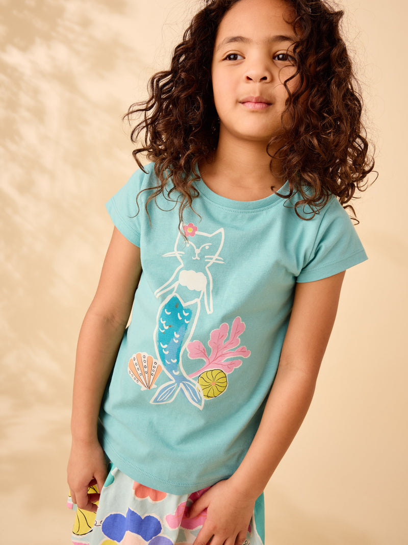 Merkitty Graphic Tee in Patina - View 2