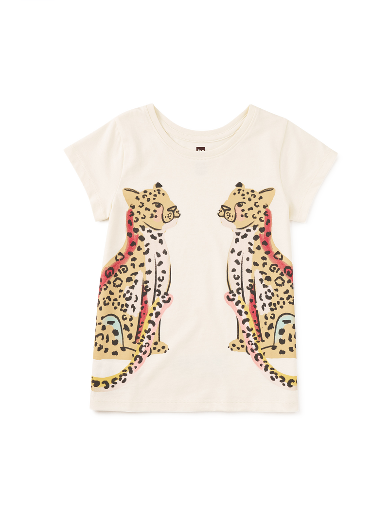 Twin Tails Graphic Tee in Froth - View 1