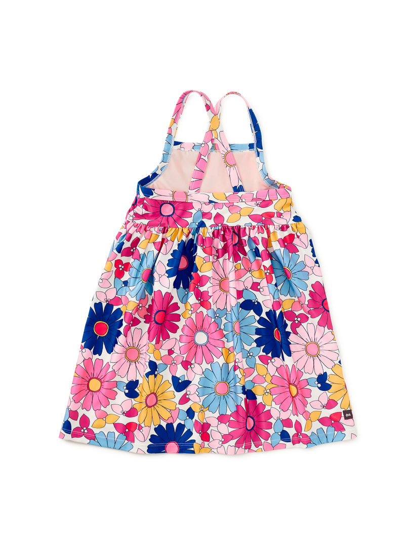 Strappy Sun Dress in Daisy Deluxe - View 2