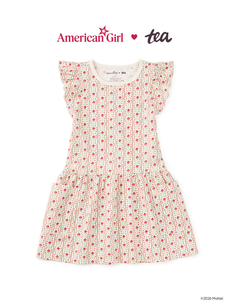 American Girl® Pocket Dress in Felicity Stripe - View 1