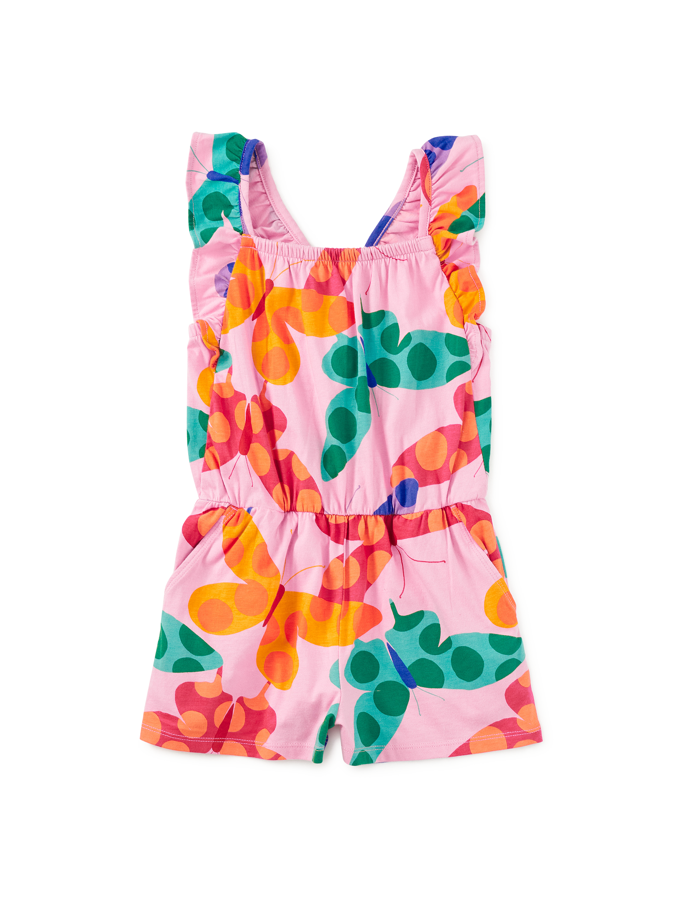 Ruffle Strap Romper