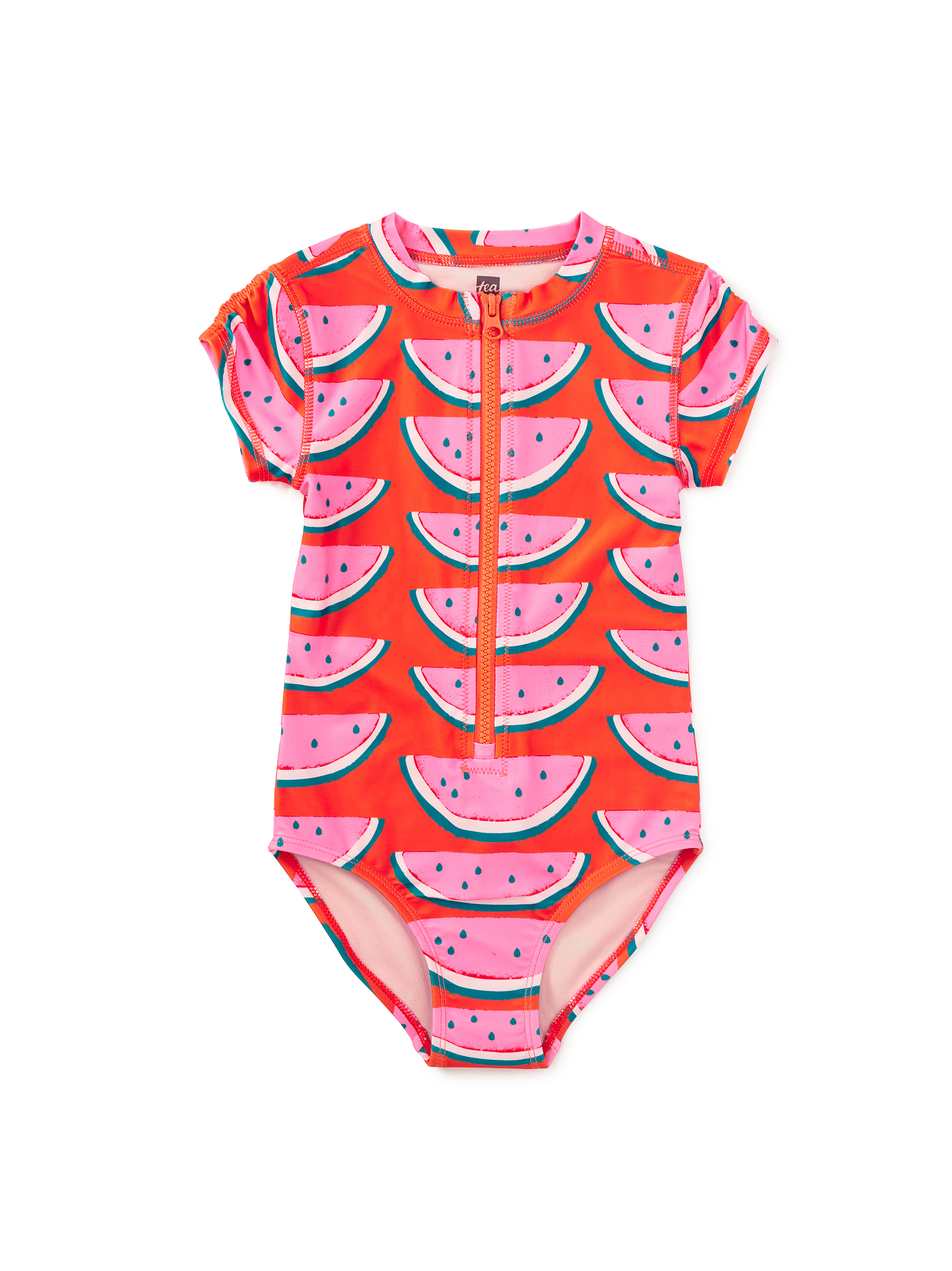 Rash Guard One-Piece Swimsuit
