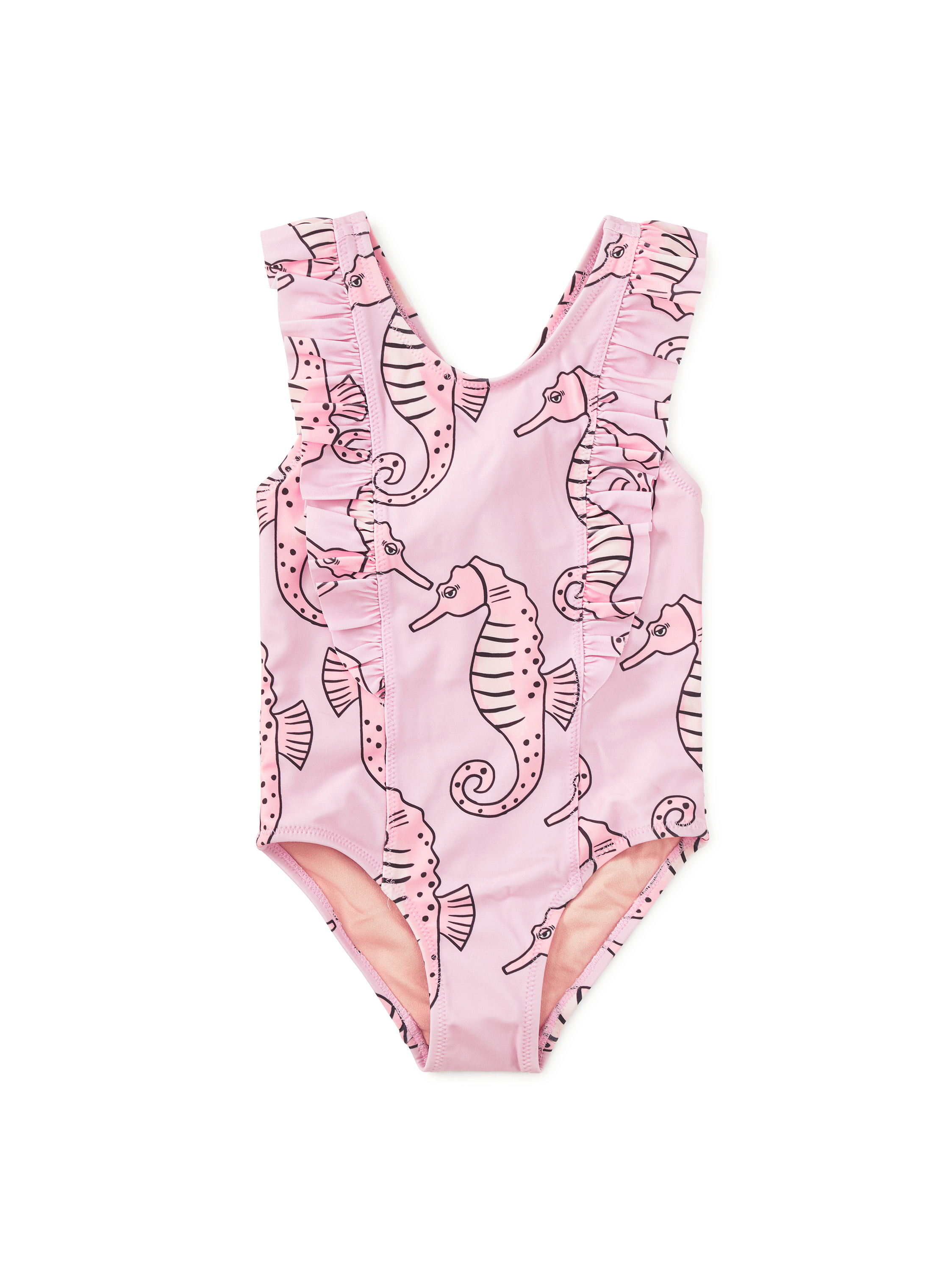 Ruffle One-Piece Swimsuit