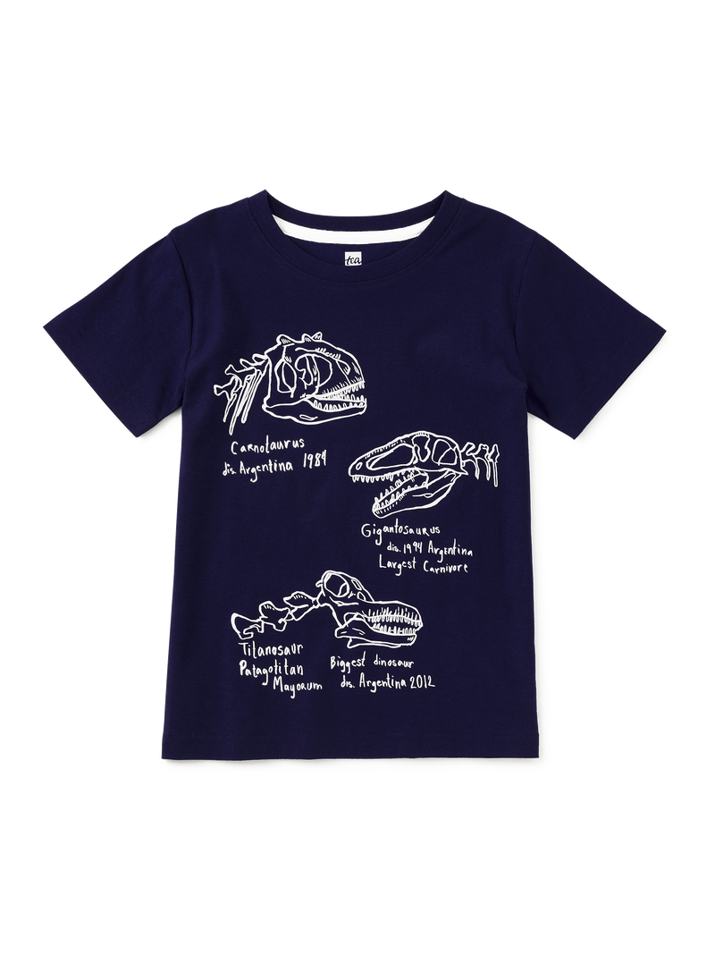 Dino Skulls Graphic Tee in Nightfall - View 1