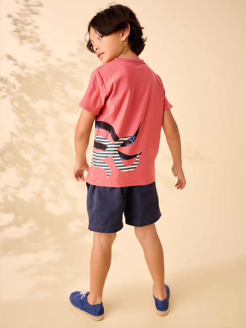 Señor Ocho Double-Sided Graphic Tee in Pomme - View 2