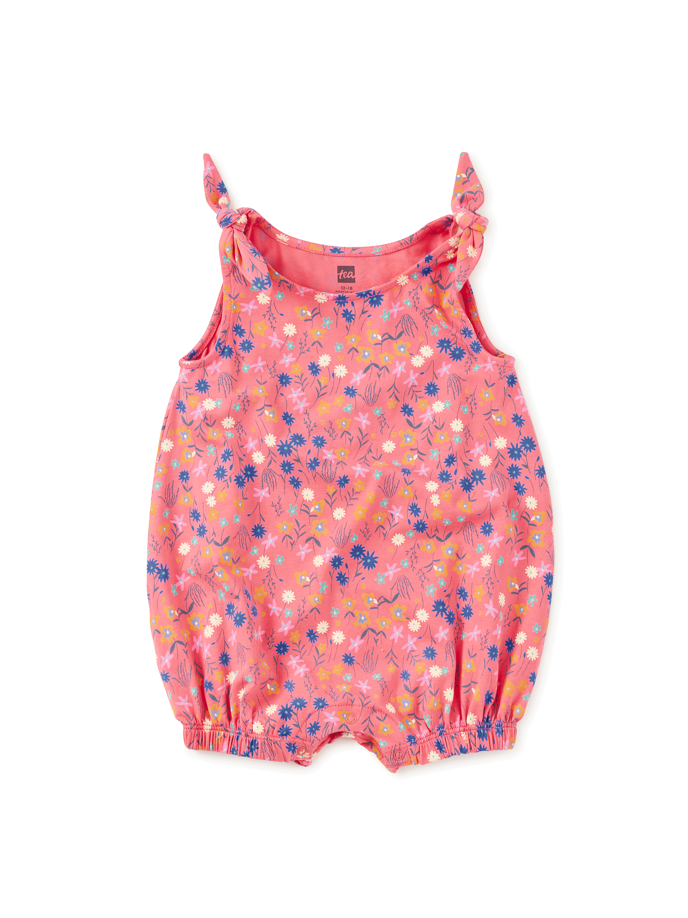 Tie Shoulder Baby Romper