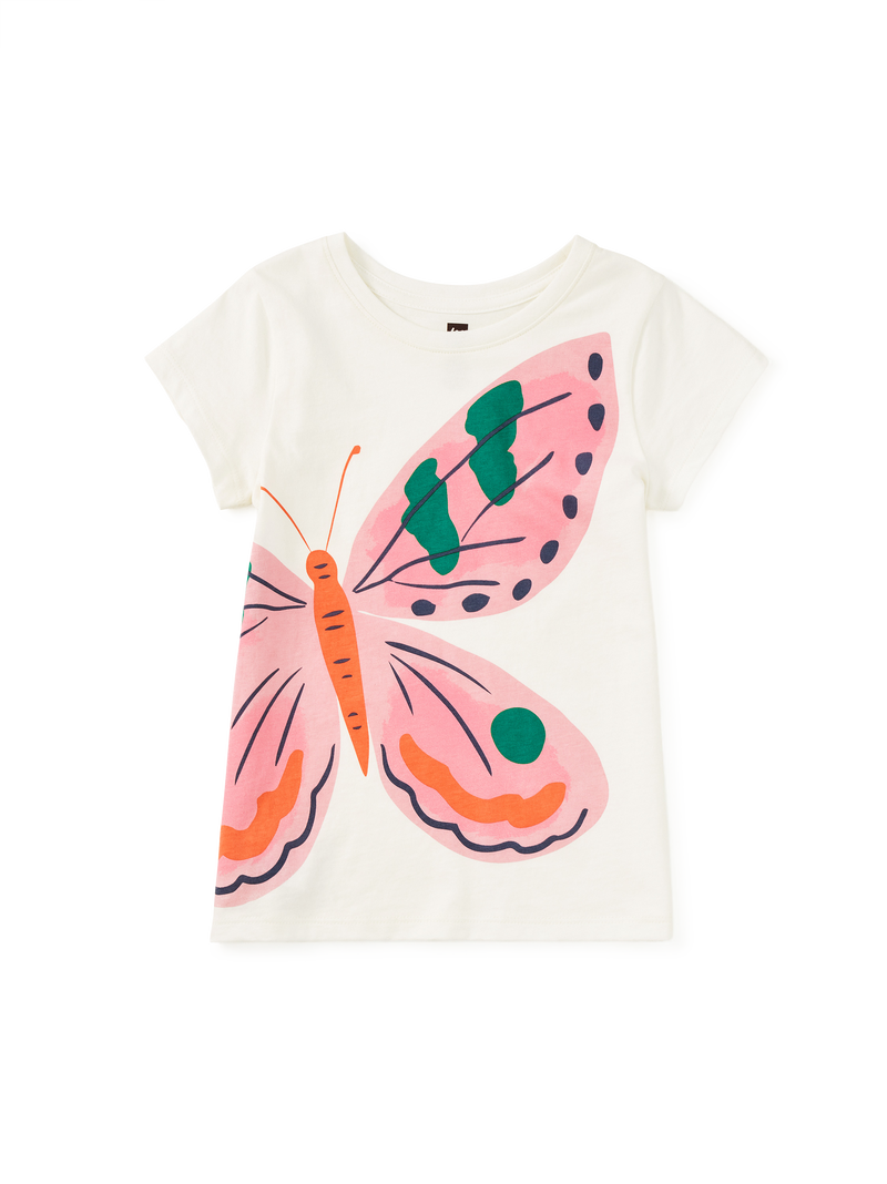 Mariposa Del Alba Graphic Tee in Chalk - View 1