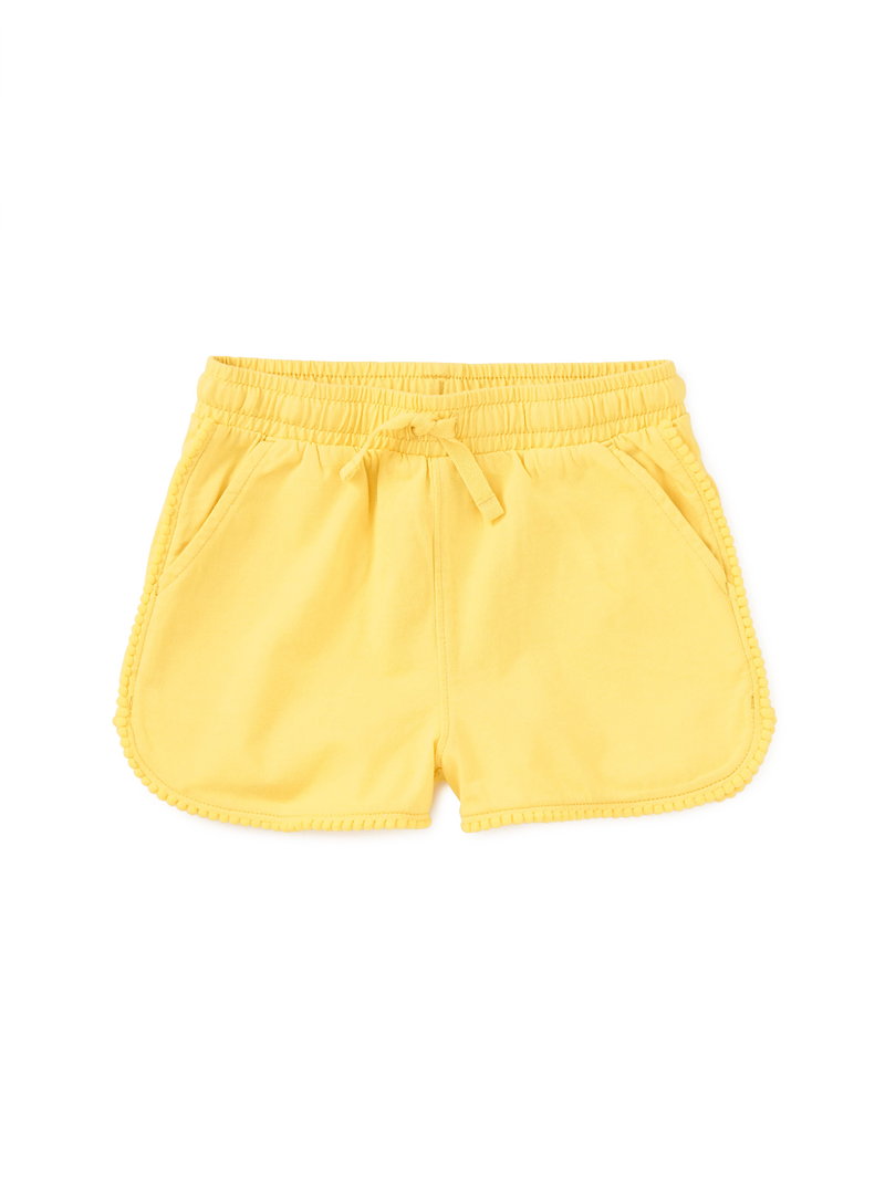 Pom-Pom Shorts in Forsythia - View 1