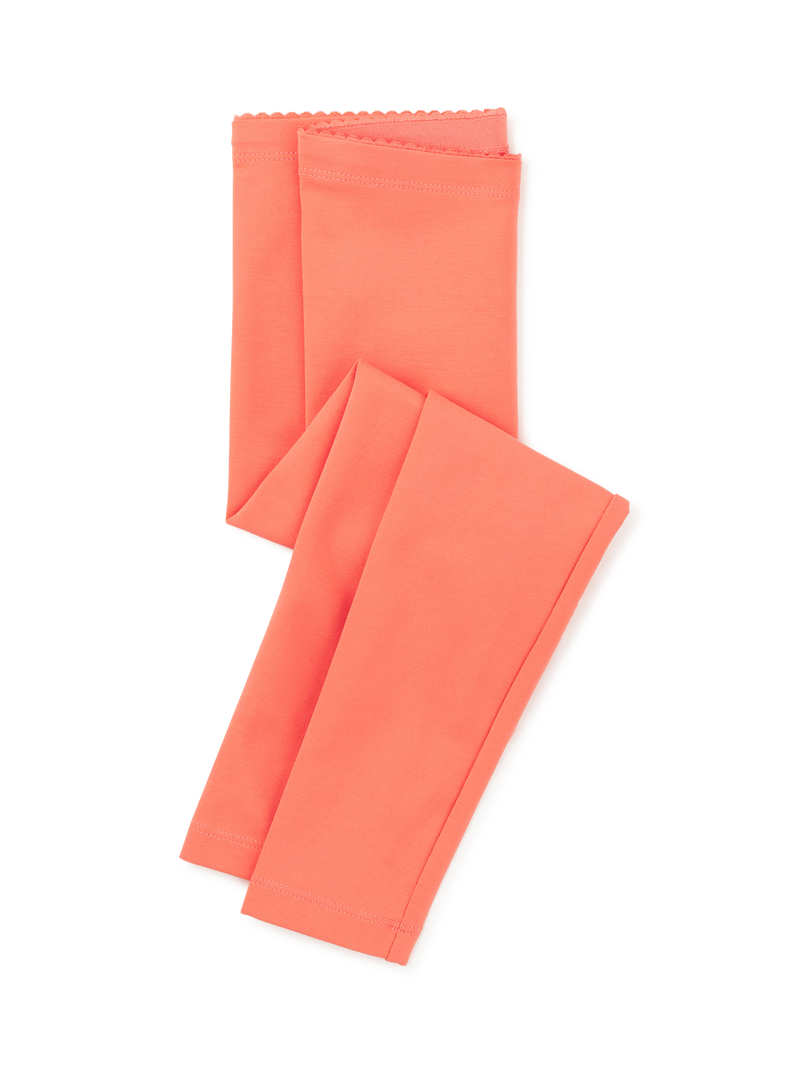 Solid Leggings in Citrus - View 1